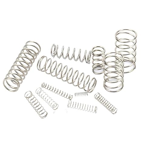 10Pcs 0.2mm-0.4mm Wire Diameter 304 Stainless Steel Compression Spring Pressure Small Spring (10,0.4x5x100mm)