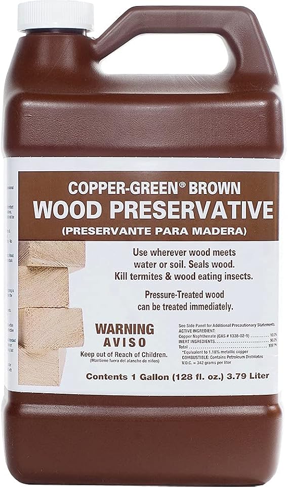 Green Products 33001 Copper Brown Wood Preservative