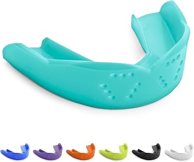 SISU 3D Mouthguard - Pre-Formed, Easy Fit Protection for Lacrosse, Football, Hockey, Team Sports - Remoldable Up to 20 Times - Non Toxic