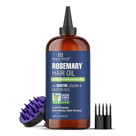 Botanic Hearth Rosemary Oil for Hair Growth - 16 Fl oz