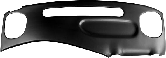 DashSkin Dash Cover Compatible with 1998-2004 Chevy Blazer S10 GMC Jimmy Sonoma Oldsmobile Bravada in Black - Hard Molded Plastic Dashboard Cap