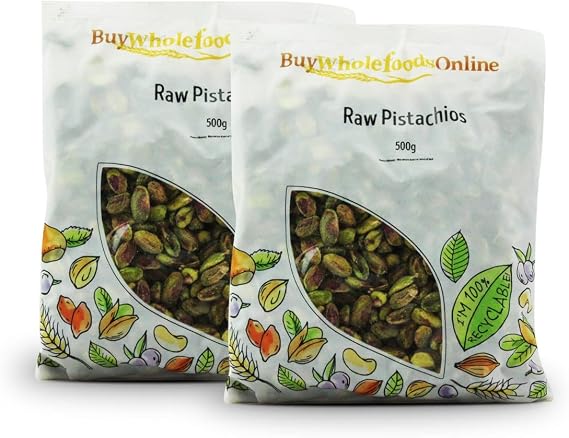 Pistachio Nuts, Raw 1kg (BWFO)
