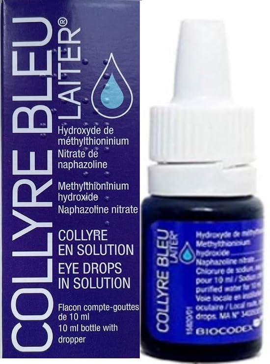 Original Laiter Collyre Bleu Eye Drops - 10ml