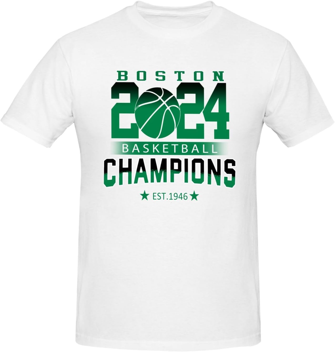 Boston Fans T-Shirt for Men Women 2024 Basketball Champs Shirt Gifts