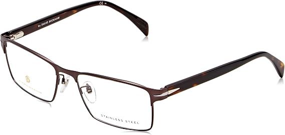 DAVID BECKHAM Eyeglasses DB 7015 YZ4 Matte Brown, 58/150/17