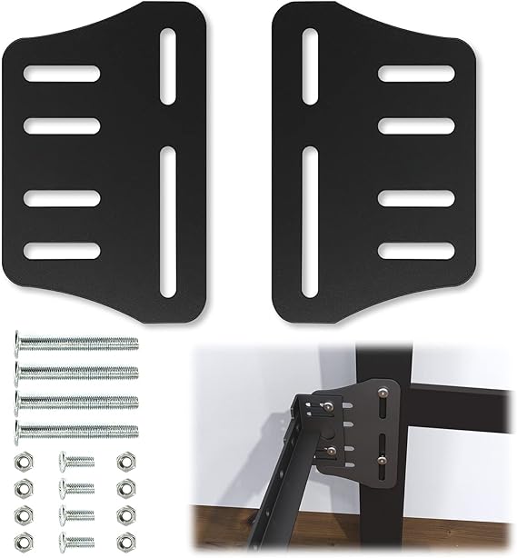 2 PCS Bed Frame Brackets Modi-Plate Bed Frame Adapter/Connector