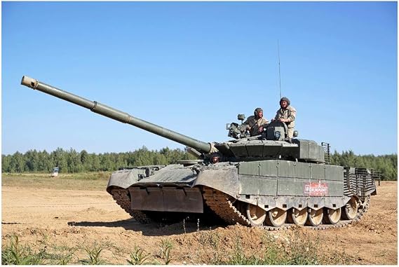 Trumpeter TRU09587 1/35 T-80 BVM MBT Plastic Model kit, Multicolour