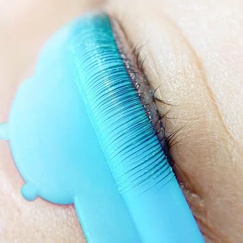 Lash Lift Pads, DIY Eyelash Lift Pad, Eyelash Perm Rod, Lash Lifting At Home 10 Pcs Sky Blue Pad 5 Size SMM1M2L Reusable Soft Silicone Shields Guards C&D&U Lamination Curl
