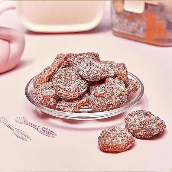 Seedless Dried Plum, Preserved Fruit Dried Plum, 7oz Salty Sour Plum Seedless Plum Meat, Snacks for Pregnant Women Shipping from California, U.S.