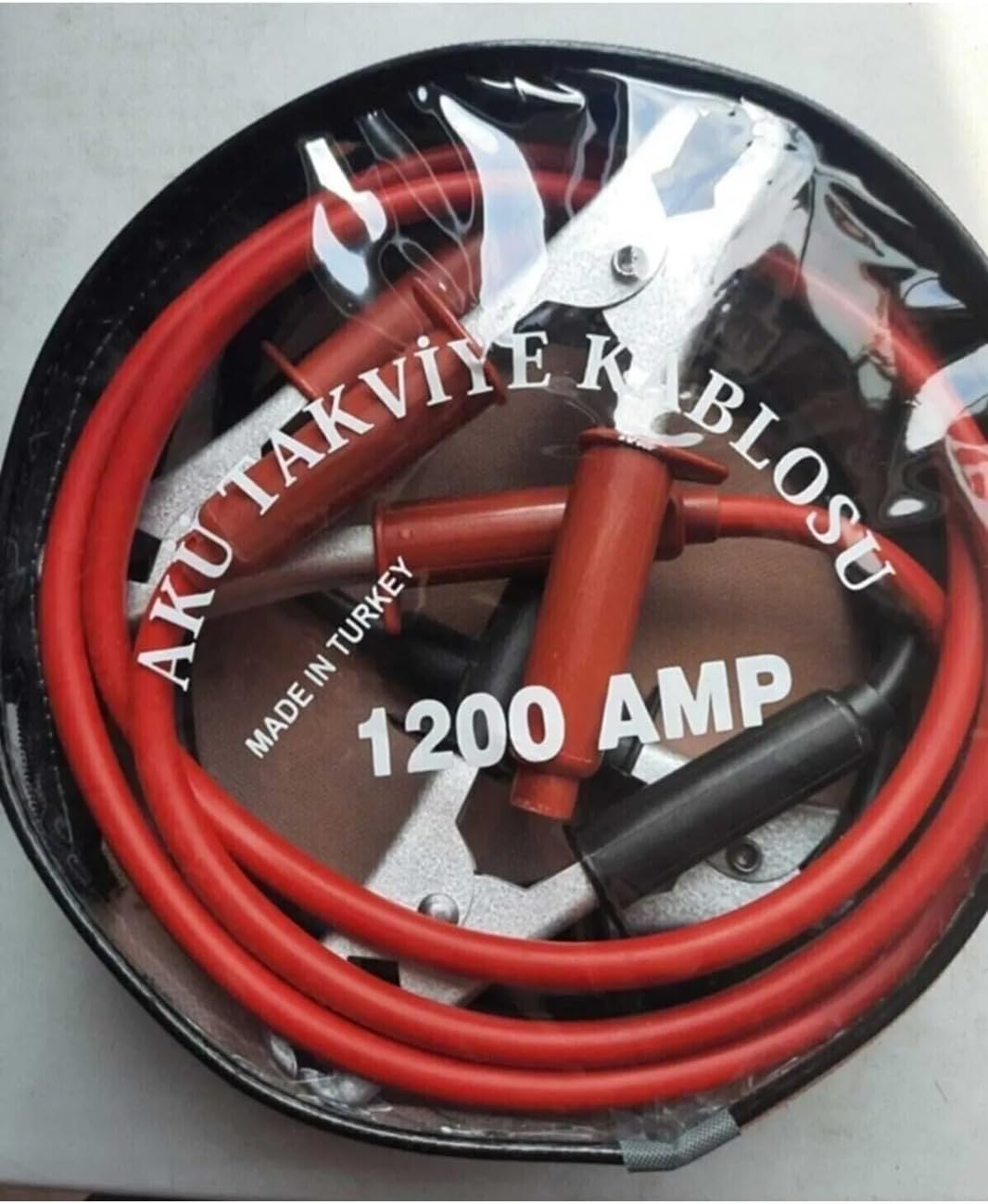 Domestic Vehicle Battery Reinforcement Cable 2 Meters A Quality with 1200 Amp Bags
