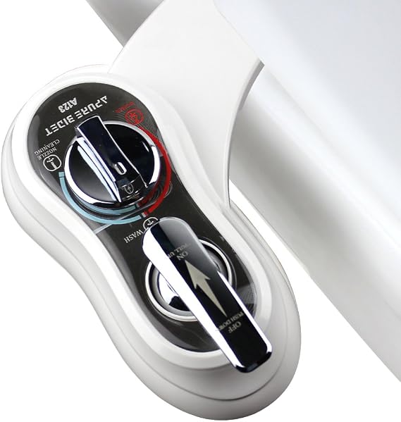 APURE BIDET A123 - Only Cold Water Bidet- Dual nozzles of wash and women wash- Selfcleaning Toilet Bidets (1PC)