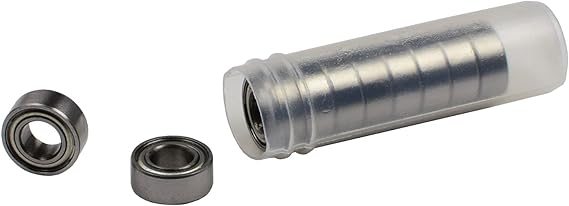 10 Pack 5x10x4mm Metal Shielded Ball Bearings MR105ZZ - Apex RC Products #1920M