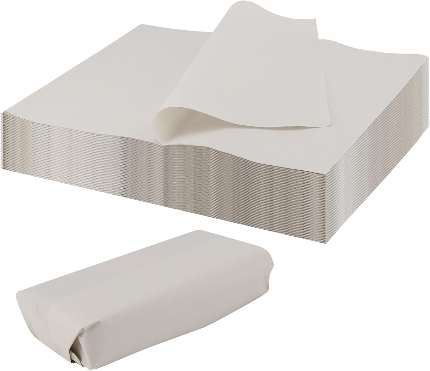 SEUNMUK 300 Sheets A3 Newspaper Offcuts Packing Paper, White Newsprint Paper, Newspaper Wrapping for Moving Shipping, Box Filler, Packing