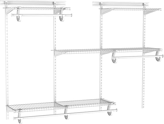 Ayarlanabilir Gardırop Düzenleyici Kiti 1,22 m (4') - 1,83 m (6') genişlik - 8808