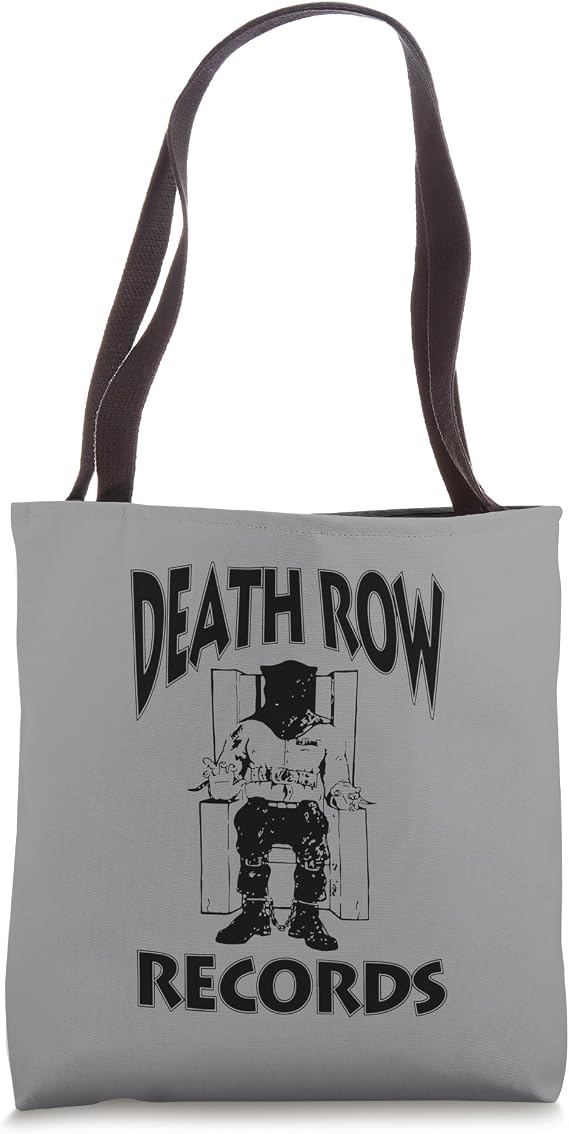 Official Death Row Records Black Logo Tote Bag
