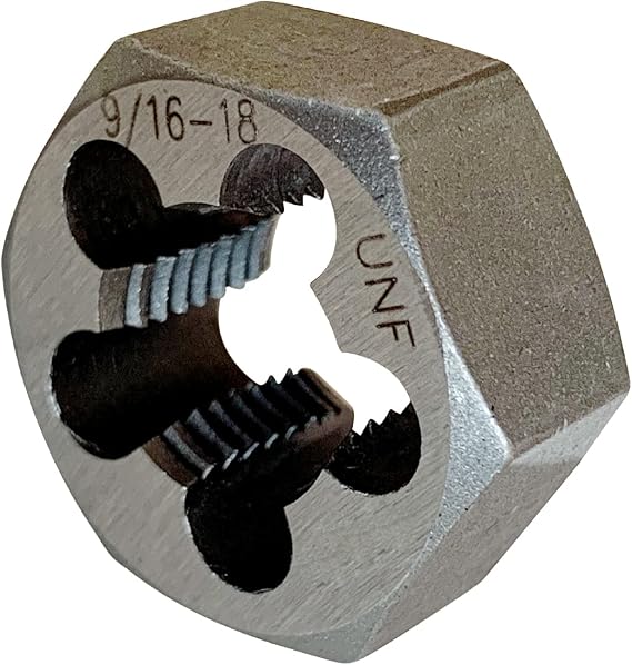 UNF Hex Right Hand Rethreading Die 9/16"-18