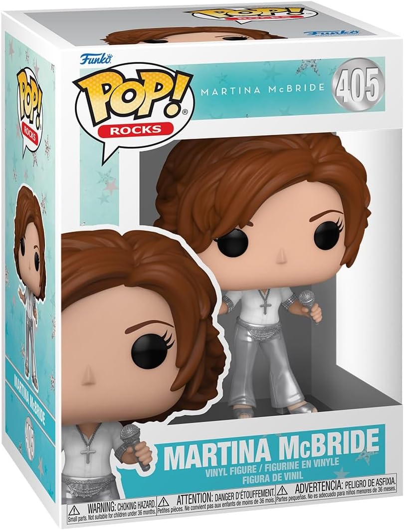 Funko POP! Rocks: Martina McBride - Collectible Vinyl Figure - Gift Ideas - Official Merchandise - Kids & Adults - Music Fans - Collectible and Display Model Figures