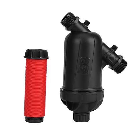 Drip Irrigation Disc Filter Y Filter - 1'' Water Filter Disc Filter, 120 Mesh 130 Micron Level Drip Irrigation Accessory for Agriculture Garden Lawn Watering