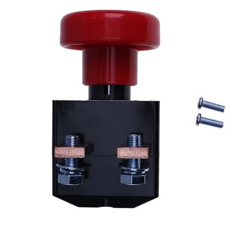 HOLDWELL E-Stop Switch ED250B-1 ZJK-250 250A Emergency Stop Swicth | Compatible with Albright Electric Stacker Forklift Pallet Car