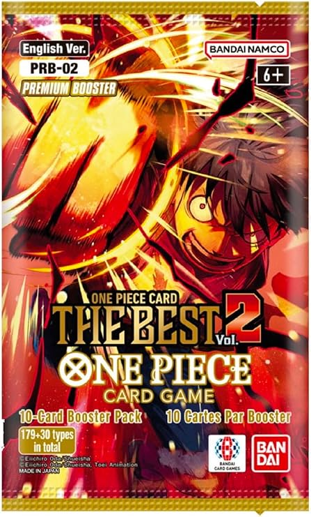 Bandai One Piece TCG: The Best One Vol. 2 (PRB-02) Booster Box - 20 Packs