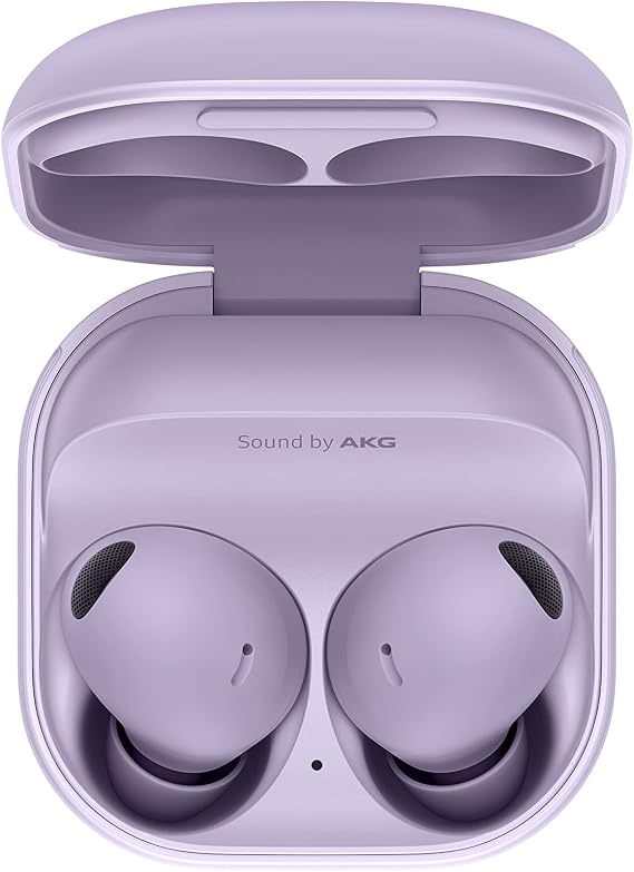 SAMSUNG Galaxy Buds 2 Pro True Wireless Bluetooth Earbuds, Noise Cancelling, Hi-Fi Sound, 360 Audio, Comfort Fit, HD Voice, IPX7 Water Resistant, Bora Purple [US Version, ]