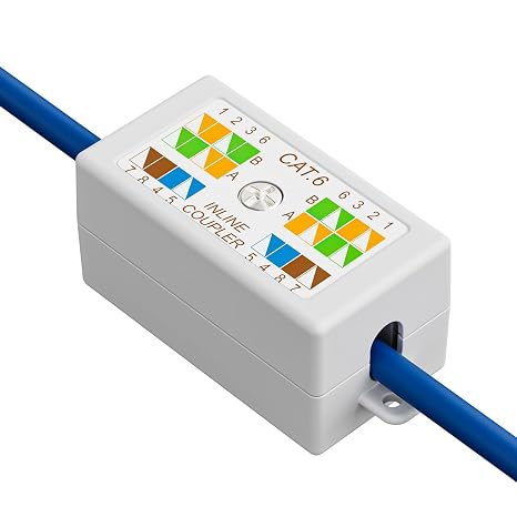 iwillink 1-Pack Cat6 Ethernet Junction Box, Punch Down Type, UTP