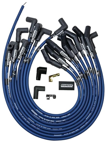 Moroso WIRE SET,ULTRA 40 PERF SBF,BLU 73675