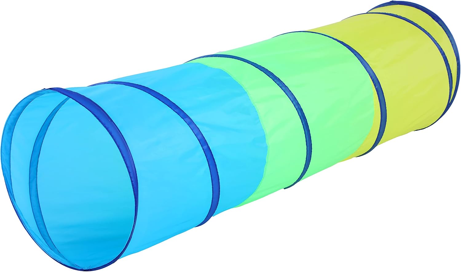 PigPigPen Kids Tunnel for Toddlers,Pop Up Play Tunnel Tent for Babies or Dogs, Indoor & Outdoor Toys for Kids Backyard Playset Yellow,Green,Blue Play Tent