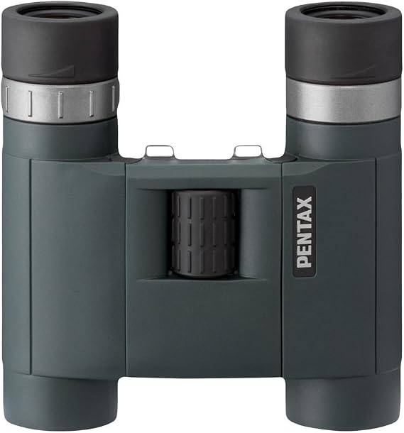 Pentax AD 8x25 WP Binoculars suitable for outdoor live event travel or even mountaineering,Green | Suitable for outdoor live event travel or even, field of view at 1000 yards Minimum focusing, 27 feet 3