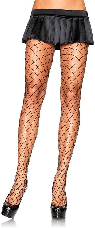 Leg Avenue Women's Spandex Diamond Fishnet Tights