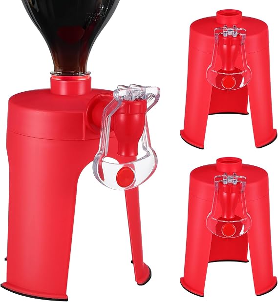 Hemoton 3Pcs Soda Dispenser Faucet Replacement Parts for Home Drink Soda Machine Water Cooler Beverage Fountain Tool