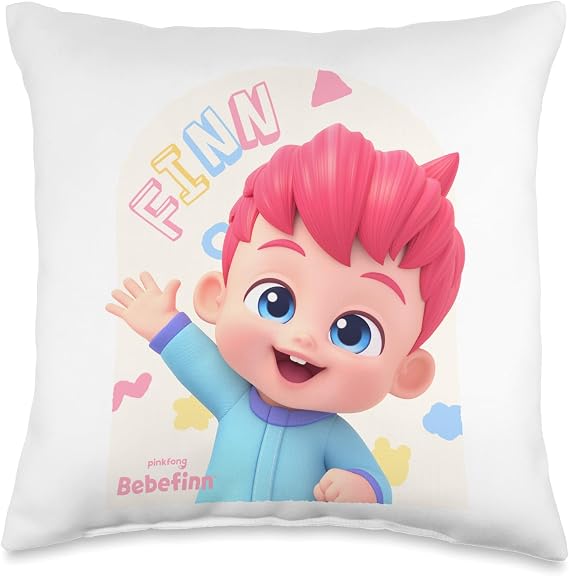 Bebefinn Official Throw Pillow Throw Pillow