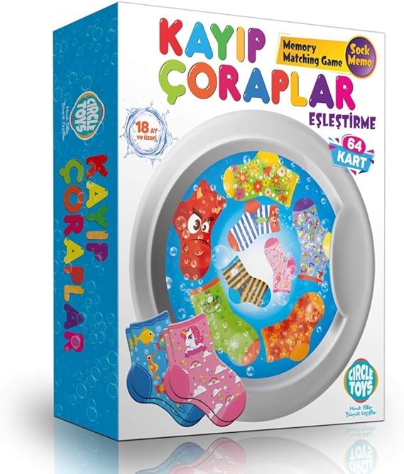 Circle Toys CRCL018 Lost Socks, Multicolor