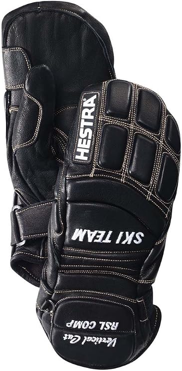 Hestra Unisex RSL Comp Vertical Cut Mitt, Windproof, Insulated Alpine Ski Racing Mitten for Men & Women