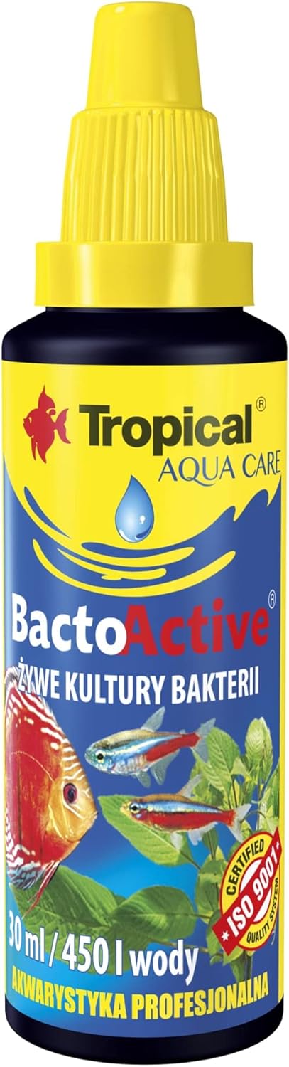 Tropical bacto-Active – canlı bakteri kültürleri, tatlı ve deniz tankları için, şişe 30 ml [Enerji Sınıfı A]