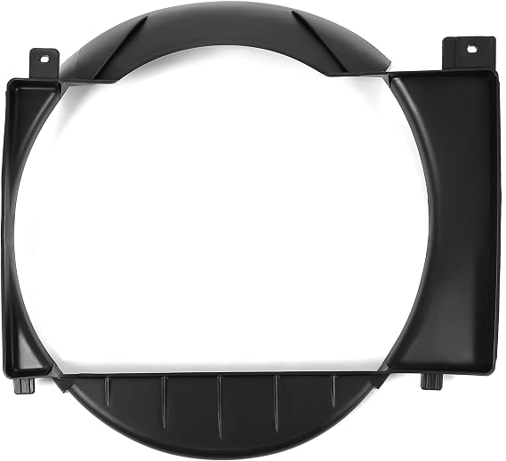 KUAFU Radiator Cooling Fan Shroud Compatible with 1987-2001 Jeep Cherokee