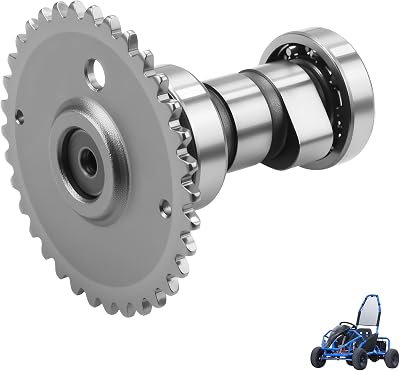 GY6 150cc High Performance Camshaft Replacement for 4 Stroke 125cc 150cc 152QMI 157QMJ Engine Kazuma Taotao Sunl ATV Scooter Moped Go Kart