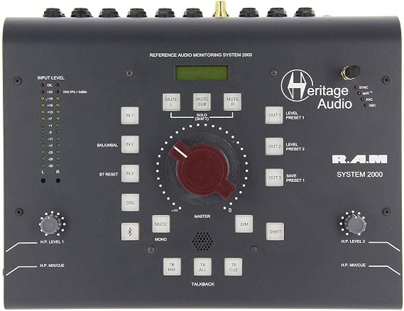 Heritage Audio RAM System 2000 Desktop Monitoring System with Bluetooth
