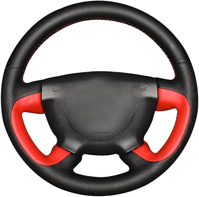 Auto Genuine Leather Steering Wheel Covers for Hummer H3 2006 2007 2008 2009 2010 H3t 2009 2010 Interior Accessories Parts