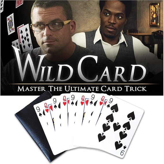 Magic Makers Wild Card Trick Kit - Professional Card Magic Tricks Explained Including Special Magic Cards for Performing