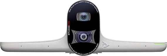 Poly - Studio E70 Intelligent Camera for Large Conference Rooms (Plantronics + Polycom) - Dual 4K Lenses, Speaker Tracking, Group Framing - Works with Poly G7500 or Poly Microsoft Teams Room