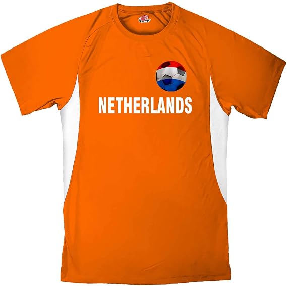 Custom Netherlands Soccer Ball 1 Adult Jersey Personalized with Your Names and Numbers