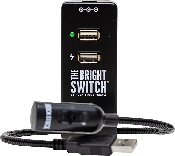 The Bright Switch - Compact USB Light and Charging Station for Pedal Boards