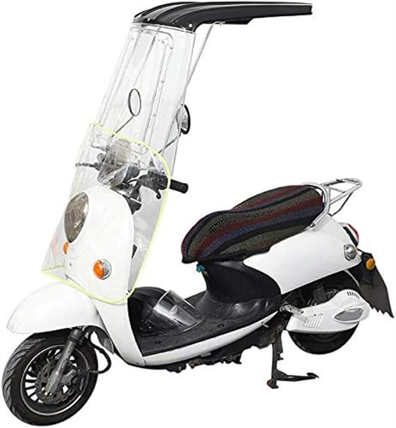 Universal Electric Motorcycle Sunshade Cover Scooter Rain Waterproof Cover Transparent Motorcycle Canopy Sun