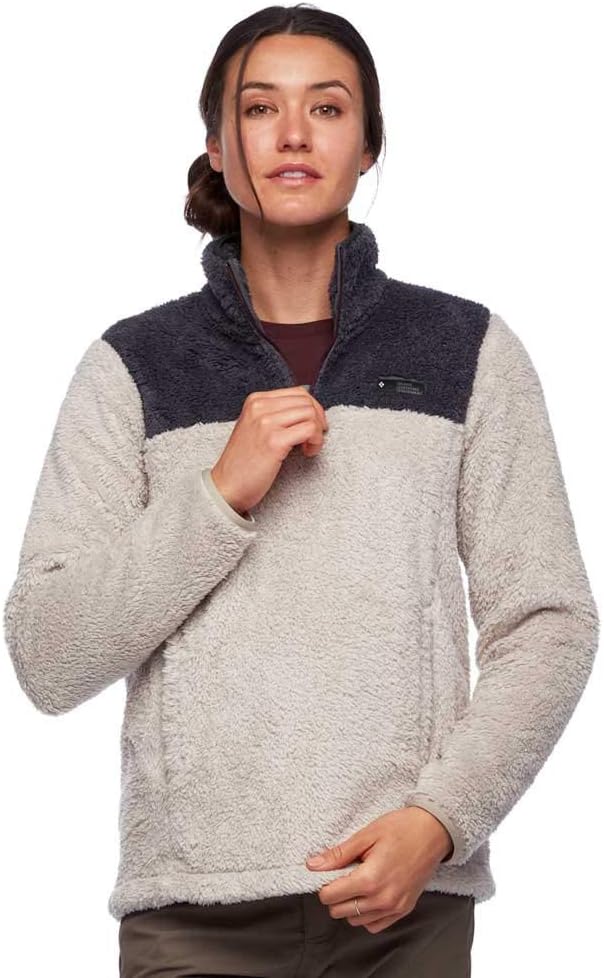 BLACK DIAMOND womens Quarter Zip Long Sleeve
