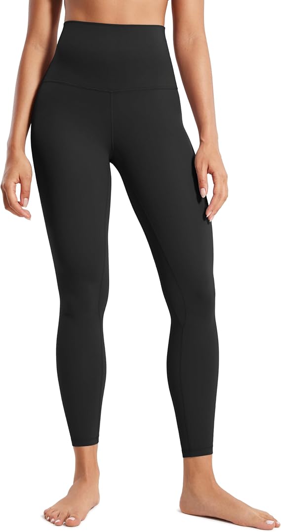 CRZ YOGA Super High Waist Leggings 25" | Butterluxe, Extremely Soft, Gentle Compression, Yoga, Over Belly, for Women