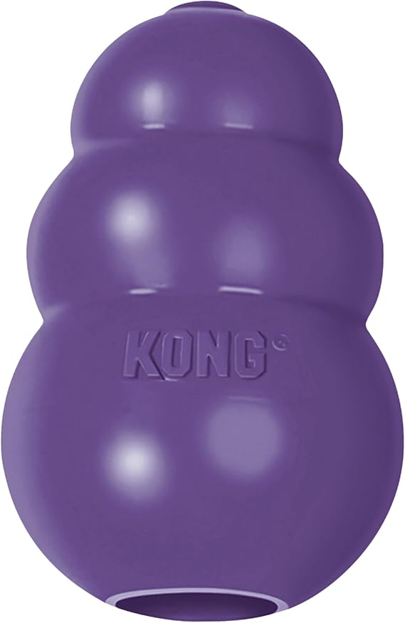 KONG Senior, Gentle Natural Rubber Stuffable Dog Toy, for Small Dogs