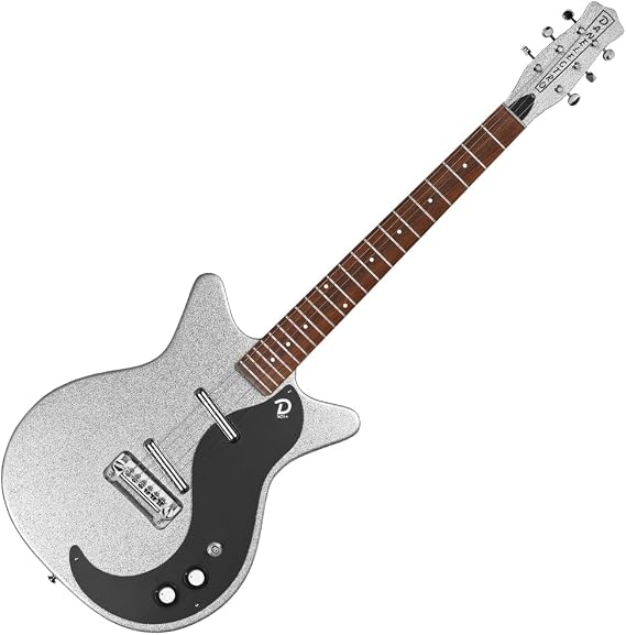 Danelectro 60th Anniversary DC '59 NOS+ Electric Guitar - Silver Metalflake