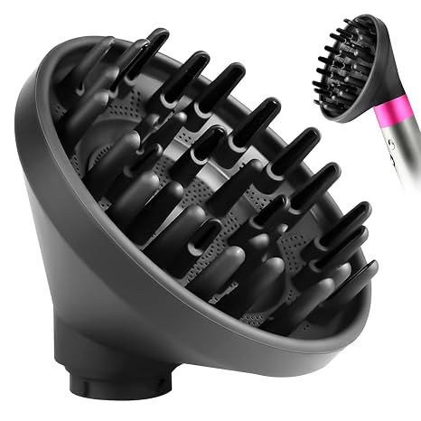Dyson Airwrap Styler Attachment Diffuser Nozzle for Dyson Airwrap HS05 HS01 Convertible for Dyson Airwrap Styler into Hair Dryer