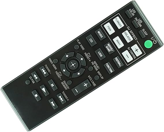 HCDZ Replacement Remote Control for Sony SHAKE-33 SHAKE-77 MHC-V5 HCD-SHAKE33 HCD-SHAKE55 HCD-SHAKE77 HCD-SHAKE99 Mini Hi-Fi Music Home Audio System